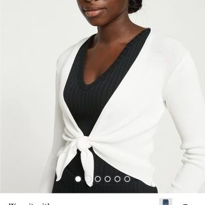 Universal Standard wrap sweater